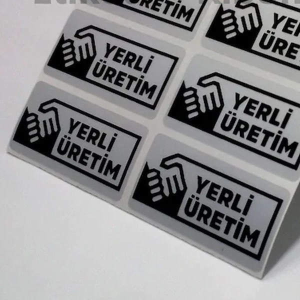 Ankara Metalize Etiket örneği