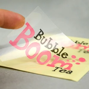 Ankara Şeffaf Etiket