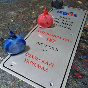 paslanmaz asit indirme etiket