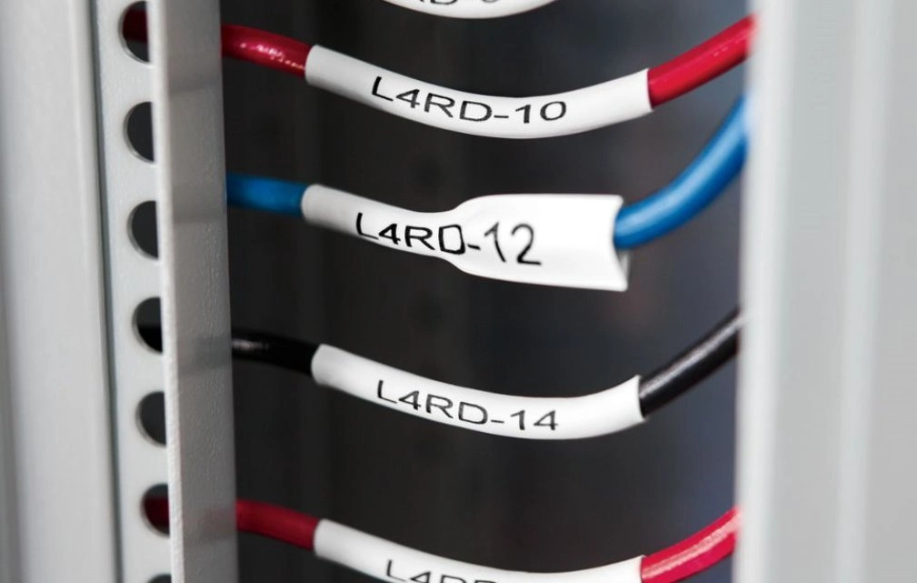 makaron kablo etiket - heatshrink etiket makaron kablo etiket